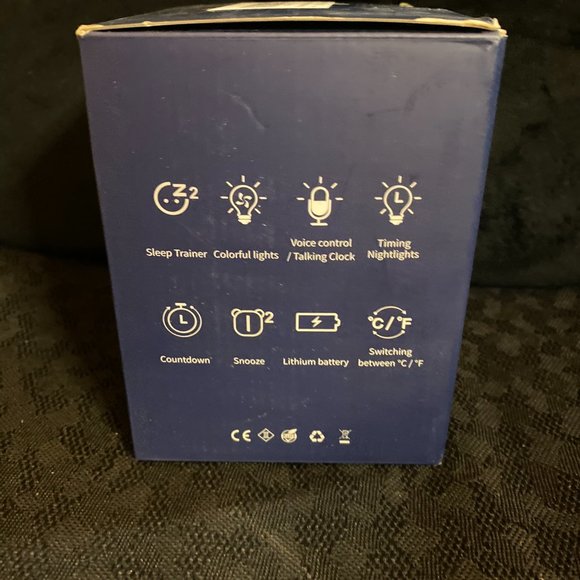 Cute Dinosaur Alarm Clock Children's Sleep Trainier - Picture 7 of 8